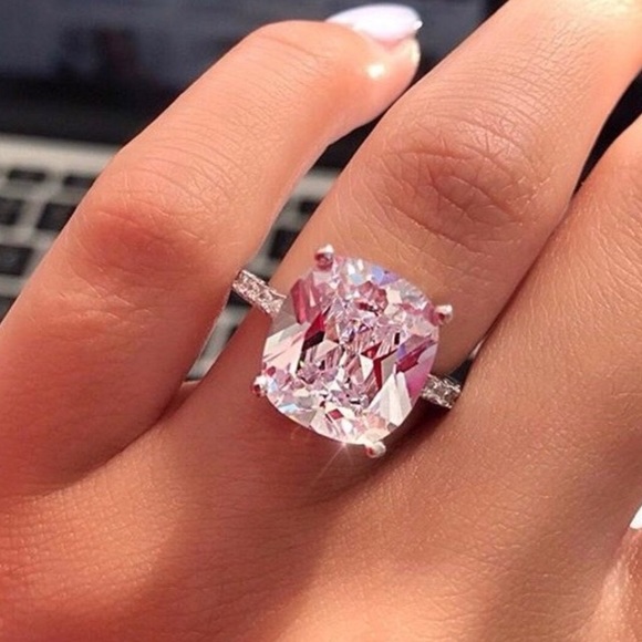 💎 8CT NEW 18K Gold Diamond Engagement Ring 💎 - Picture 2 of 4